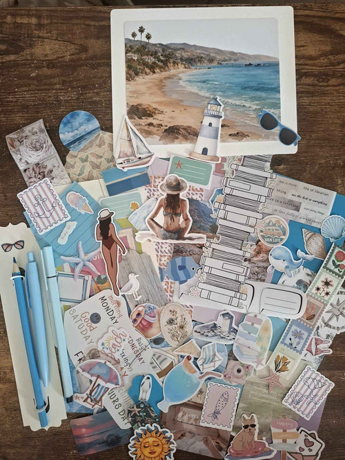[ESCLUSIVA ETSY] Mystery Box Cancelleria e Journaling Estivo (Pezzo Unico)